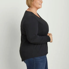 Women's Plus Lightweight Longtail T Scoopneck