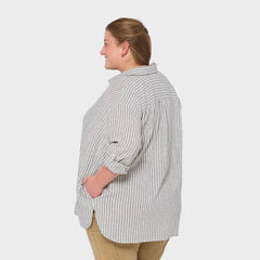 Women's Plus Artisan Hemp Overshirt