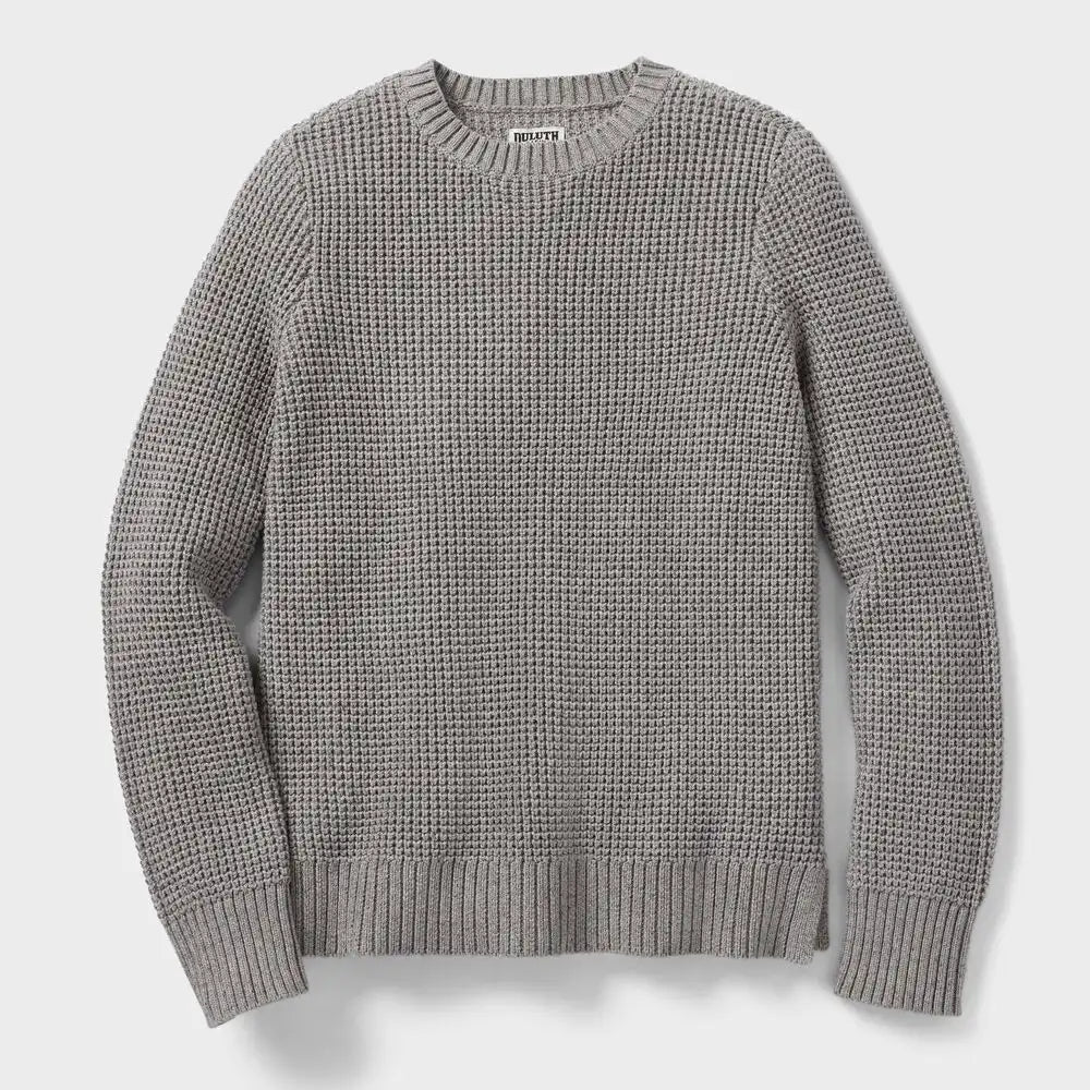 Women's Plus Heritage Waffle Stitch Crew Sweater