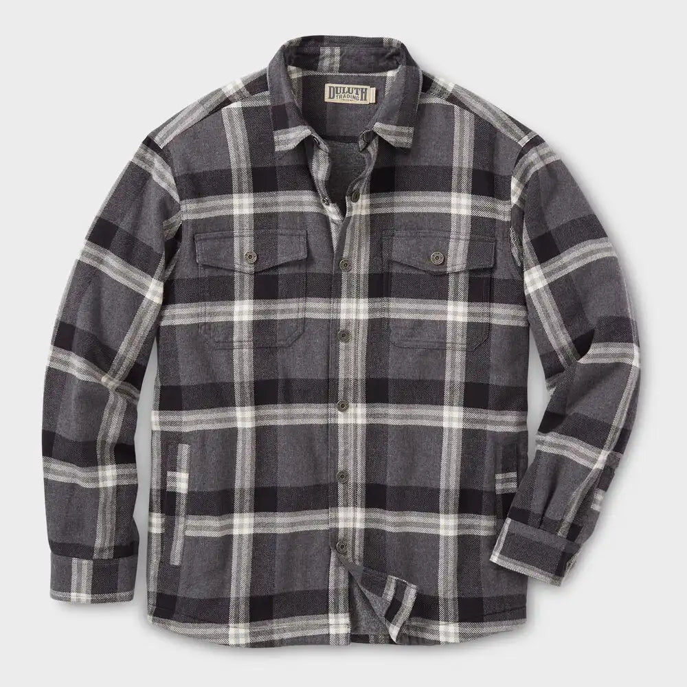 Men's Flapjack Fleece-lined Relaxed Fit Shirt Jac